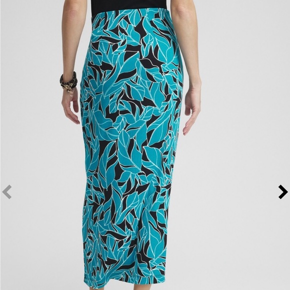 Travelers Faux Wrap Maxi Skirt - Picture 3 of 4